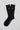crewsokken zwart raven black