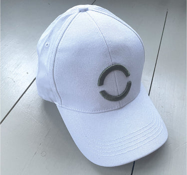 baseball cap wit bone white