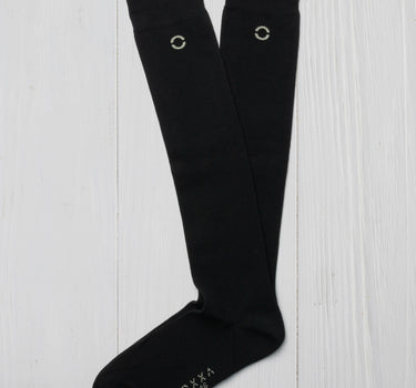 kniekousen zwart raven black